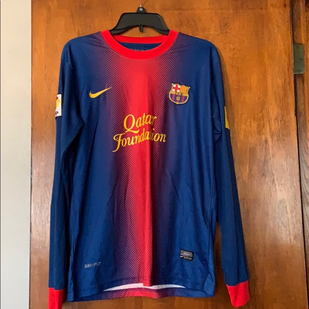 Nike Dri Fit Barcelona long sleeve Jersey
